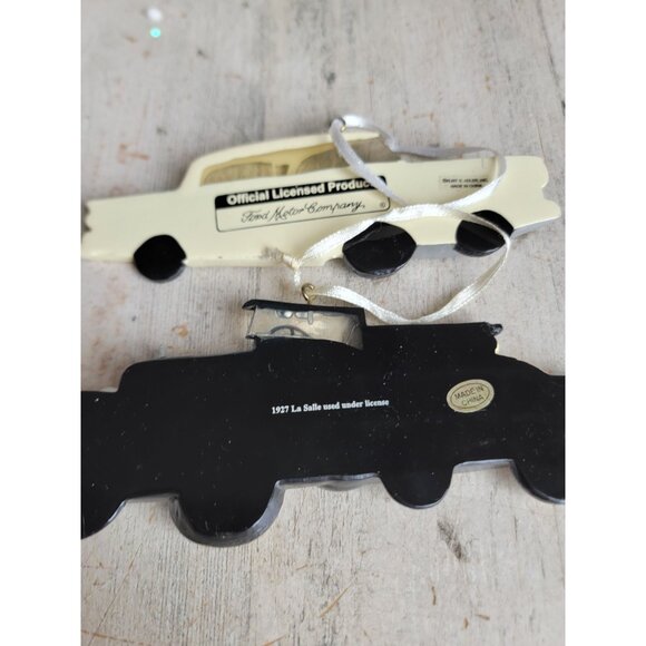 Kurt Adler Ford car vintage style ornament Xmas set - Picture 6 of 7
